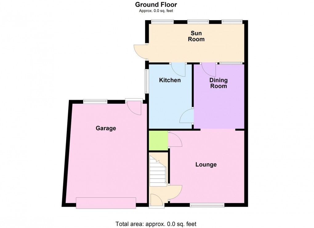 Floorplan for Masefield Avenue, Enderby, Leicester
