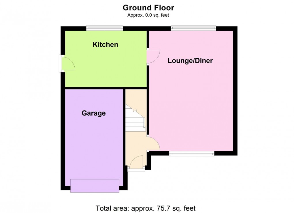 Floorplan for Shenley Road, Wigston