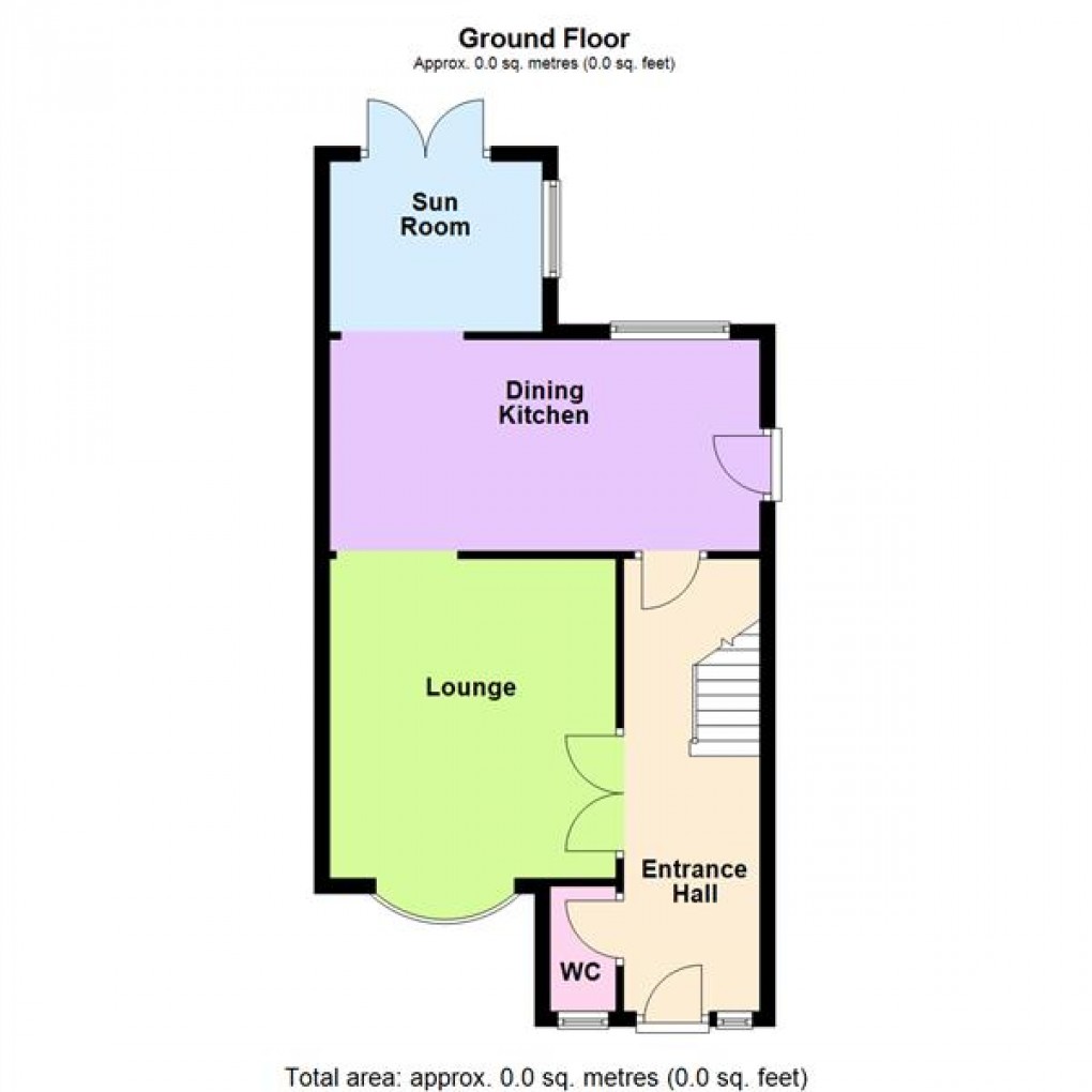 Floorplan for St. Ives Road., Wigston