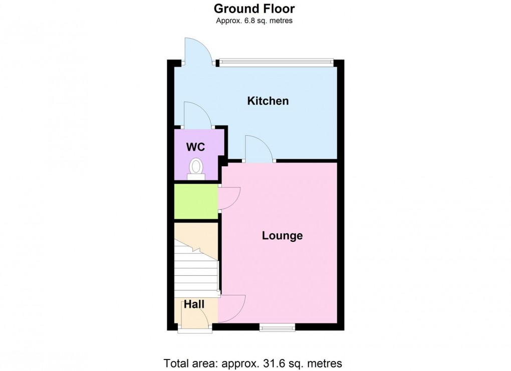 Floorplan for Tansley Avenue, Wigston