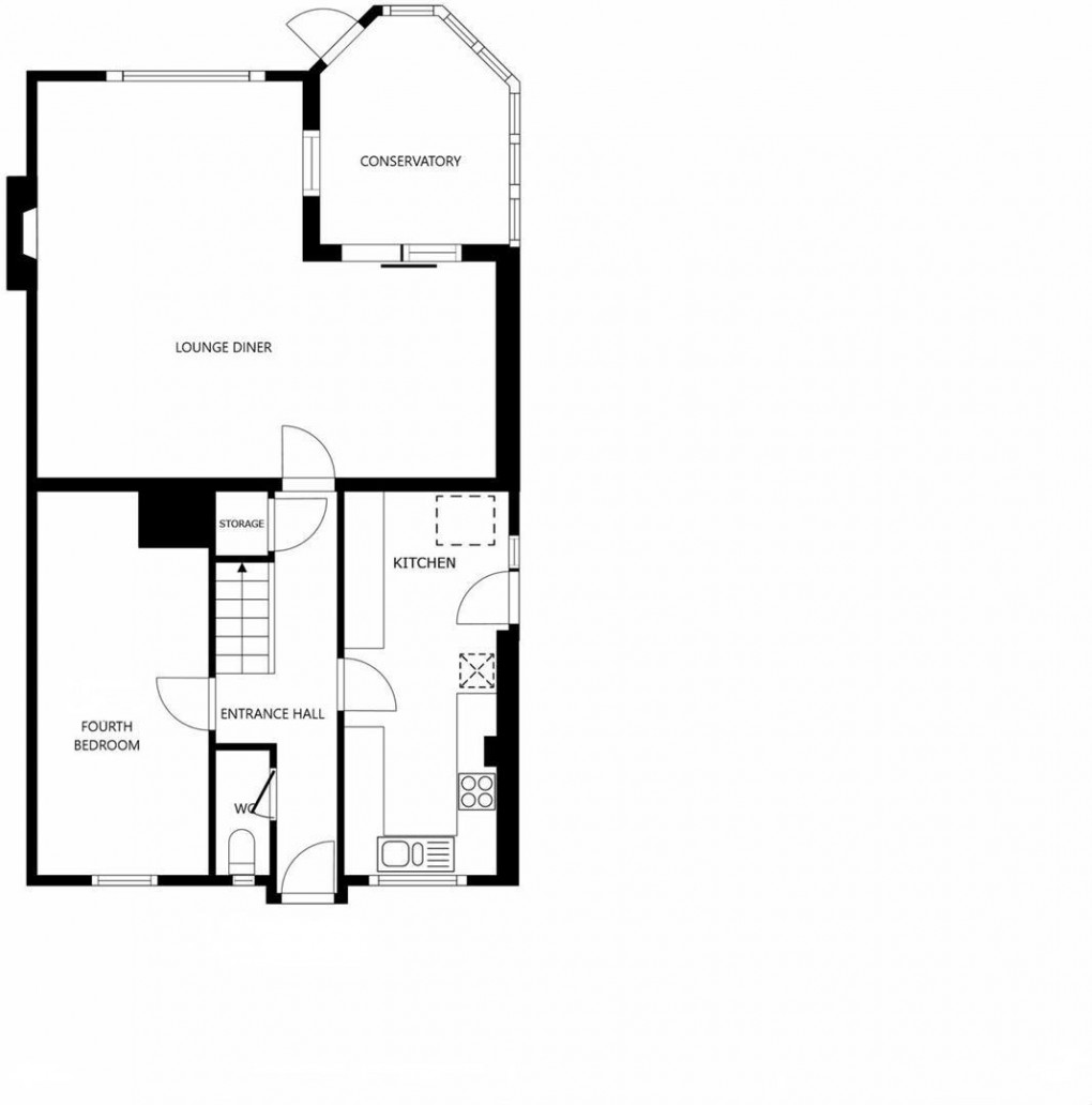 Floorplan for Halcroft Rise, Wigston