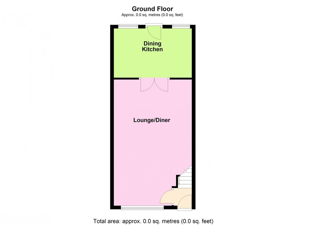 Floorplan for Matlock Avenue, Wigston