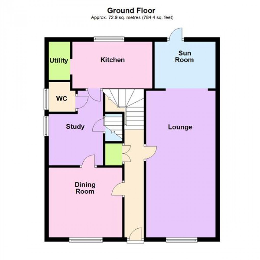 Floorplan for King Street, Whetstone