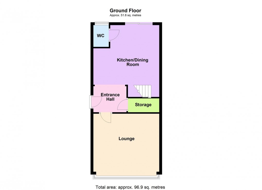 Floorplan for Orange Street, Wigston