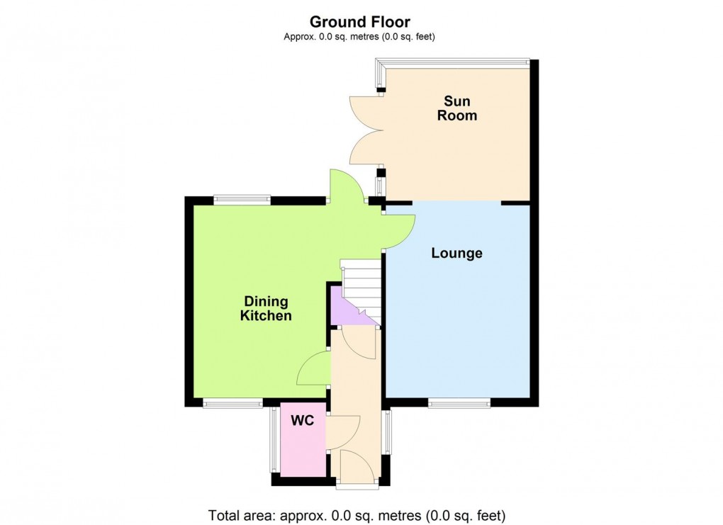 Floorplan for Mellier Close, Narborough, Leicester