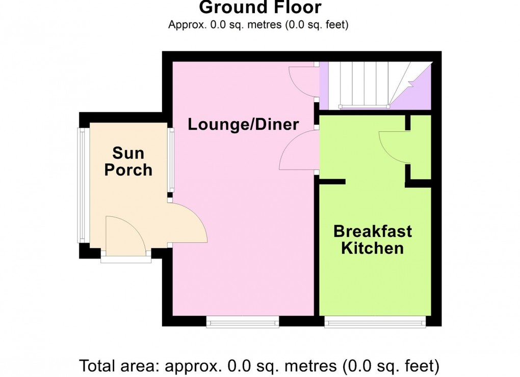 Floorplan for Penney Close, Wigston