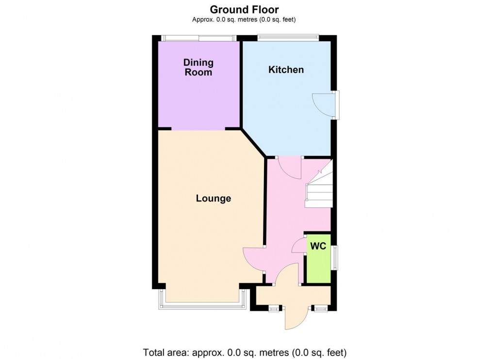 Floorplan for Ashtree Road, Cosby, Leicester