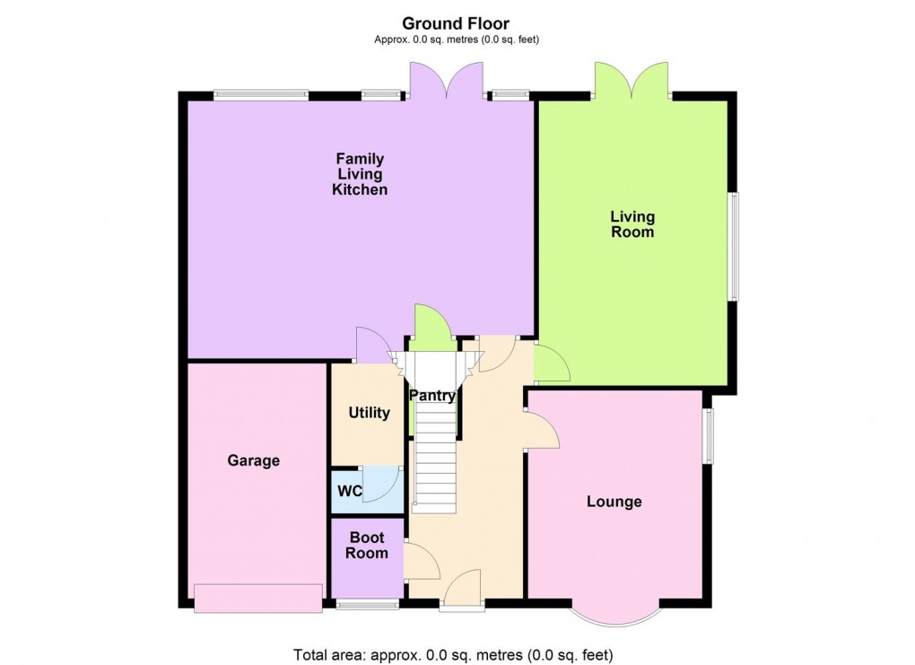 Floorplan for Leicester Road, Broughton Astley