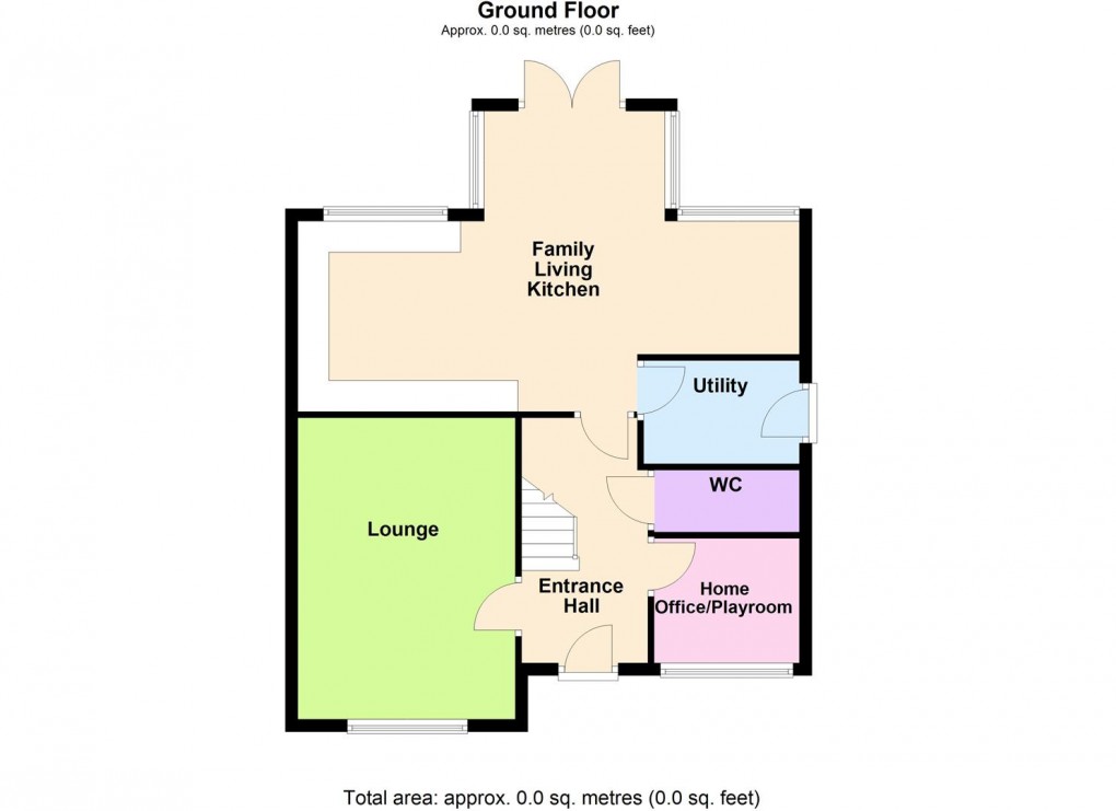 Floorplan for Windsor Way, Broughton Astley, Leicester