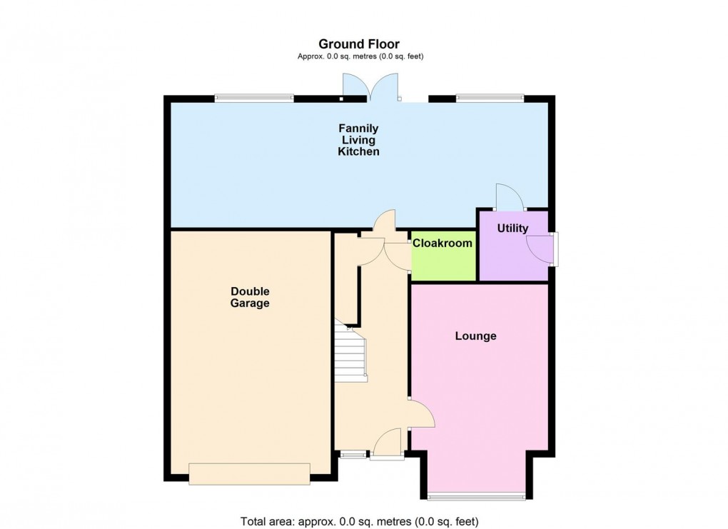 Floorplan for Henson Close, Whetstone