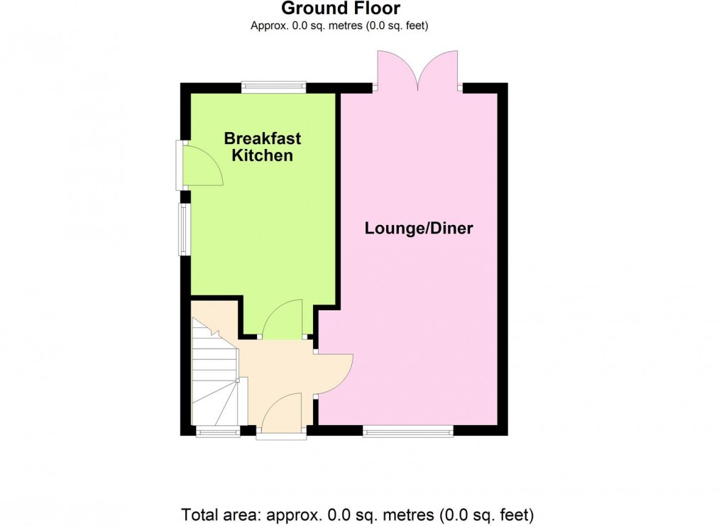 Floorplan for Rolleston Road, Wigston