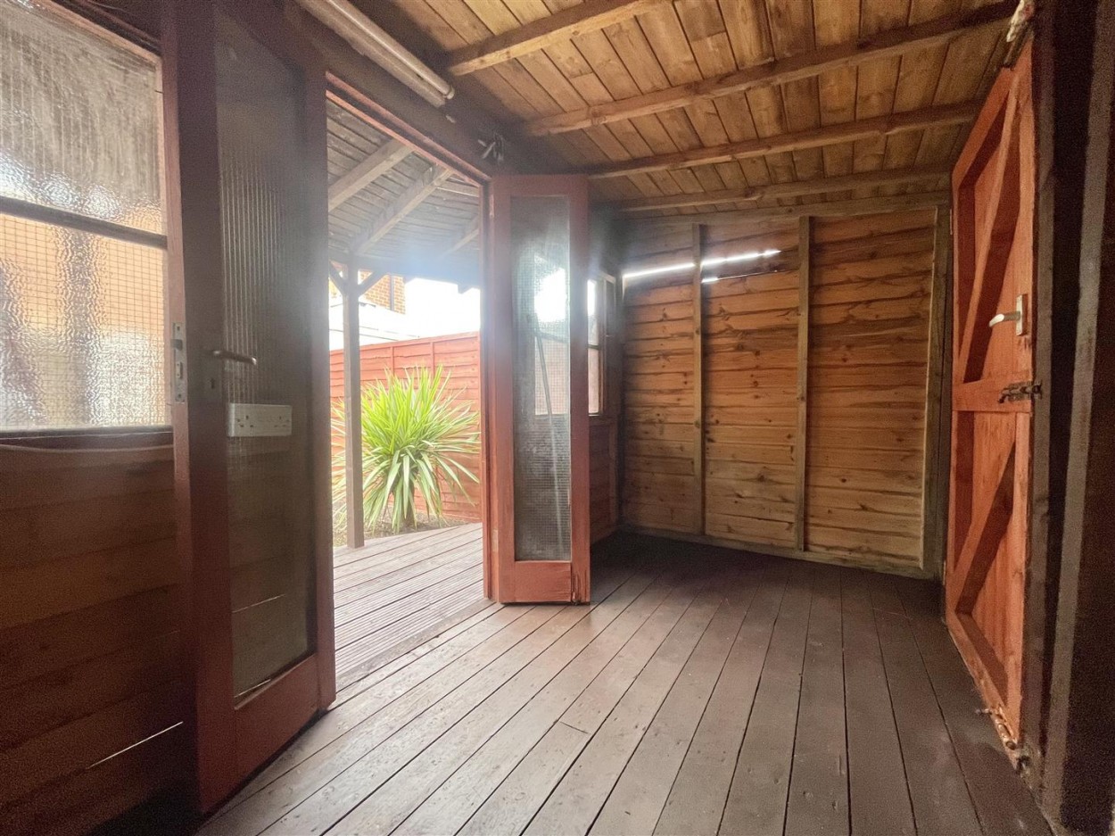 Outside Shed