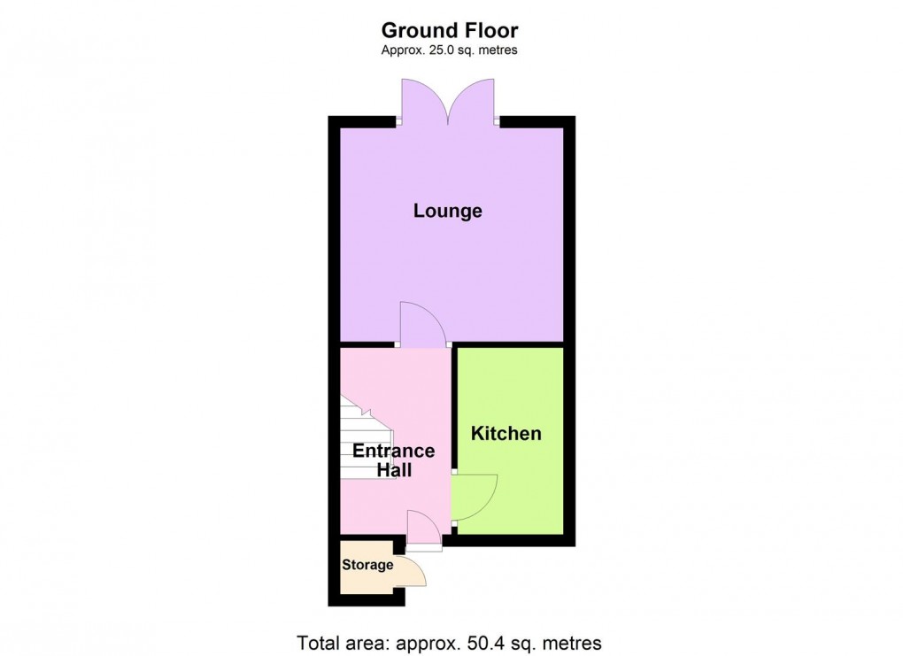 Floorplan for Buckingham Drive, Leicester
