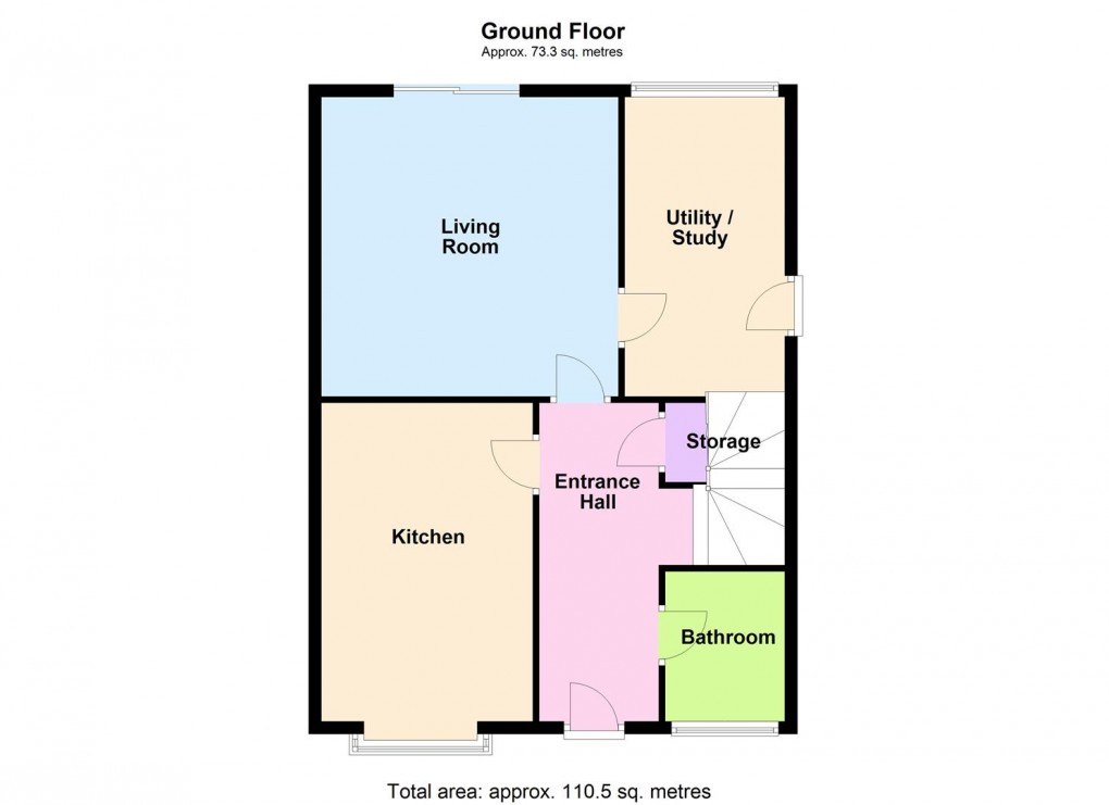 Floorplan for Rosebank Road, Countesthorpe, Leicester