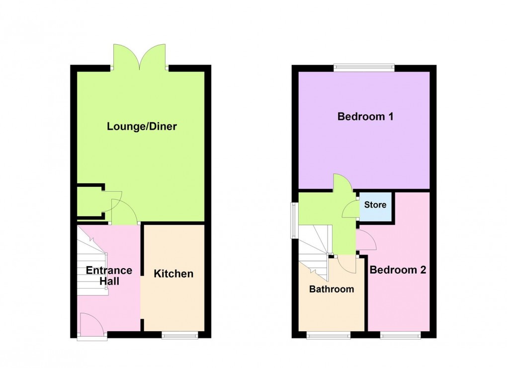 Floorplan for Kingsbridge Close, Narborough