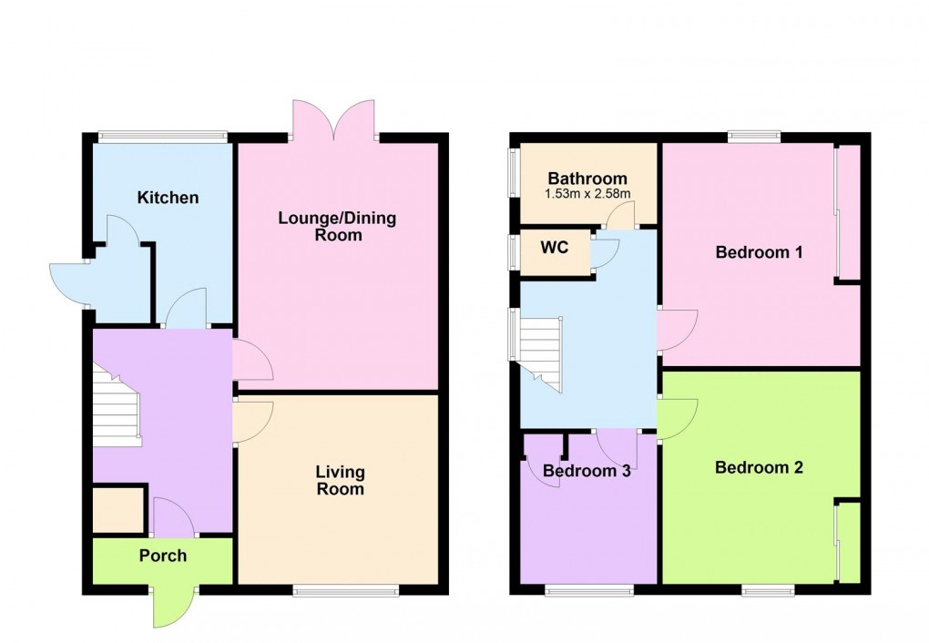 Floorplan for Norwood Road, Leicester