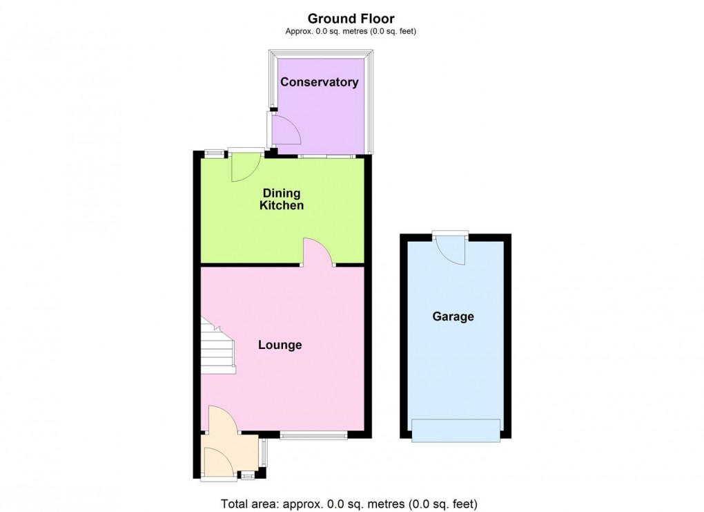 Floorplan for Bridge Way, Whetstone