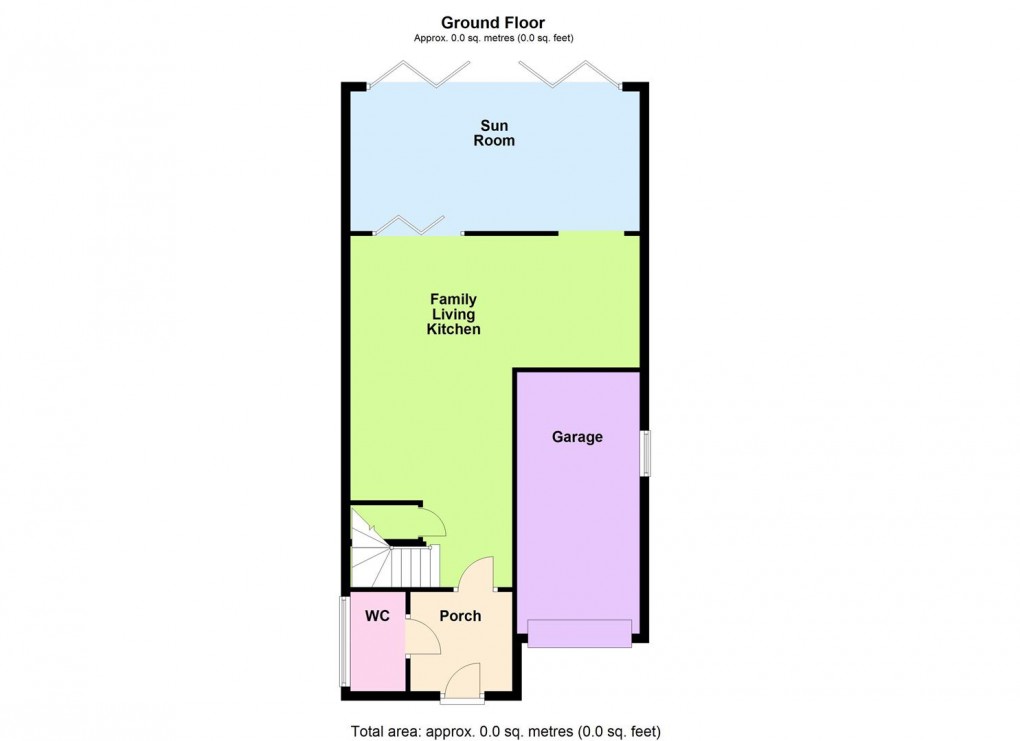 Floorplan for Foxcroft Close, Rowley Fields