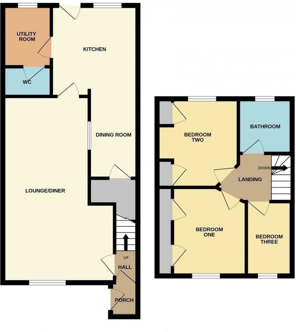 Floorplan for Station Road, Elmesthorpe, Leicester